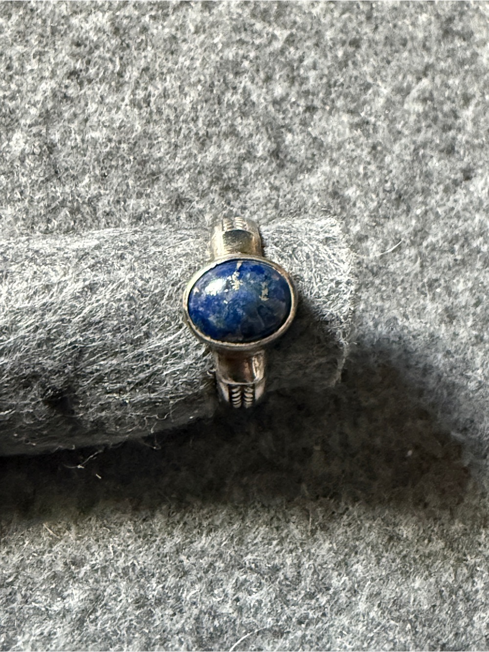 Sterling Silver Lapis Lazuli Ring